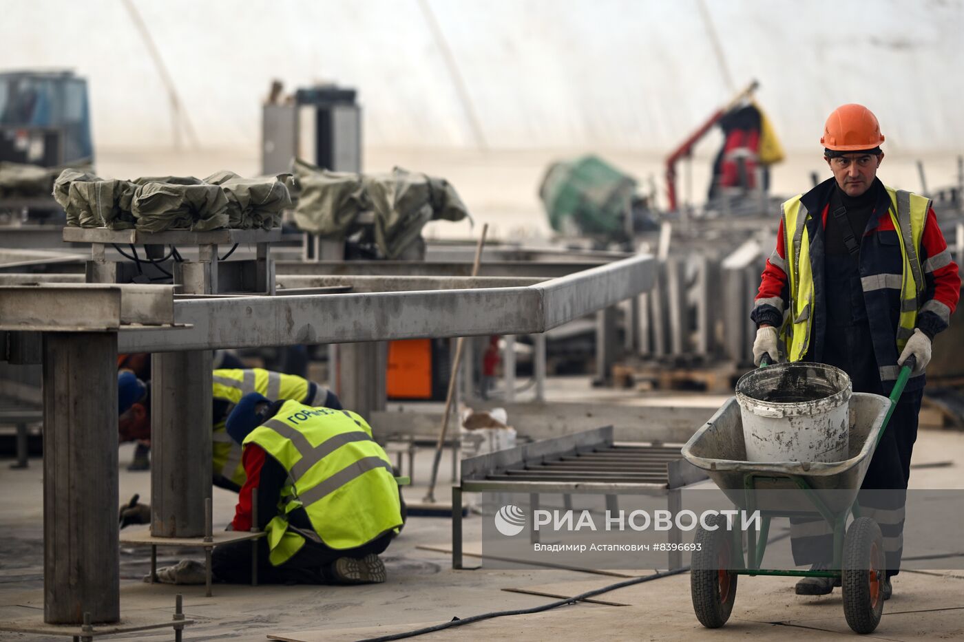 Реконструкция светомузыкального фонтана в музее-заповеднике Царицыно