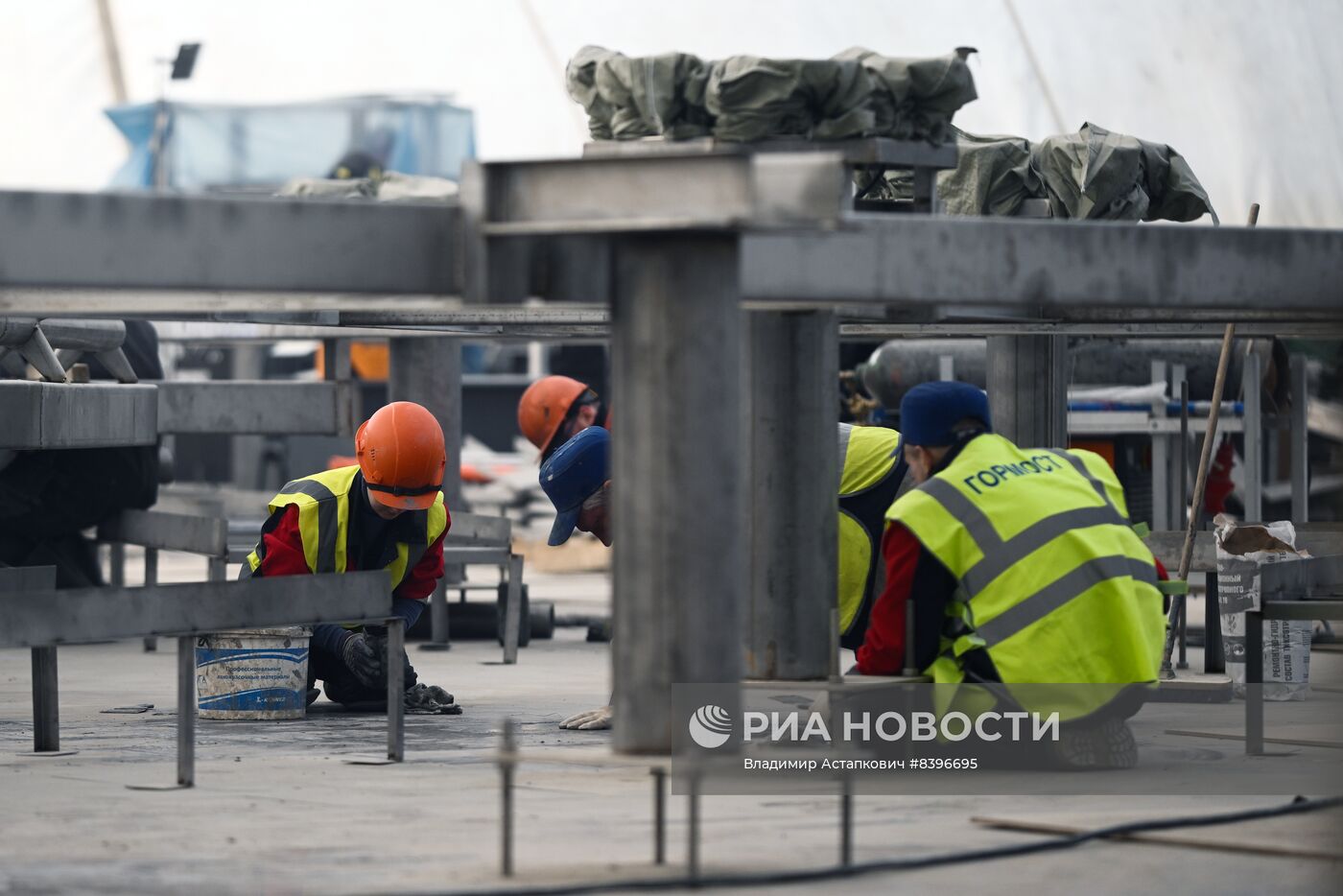 Реконструкция светомузыкального фонтана в музее-заповеднике Царицыно