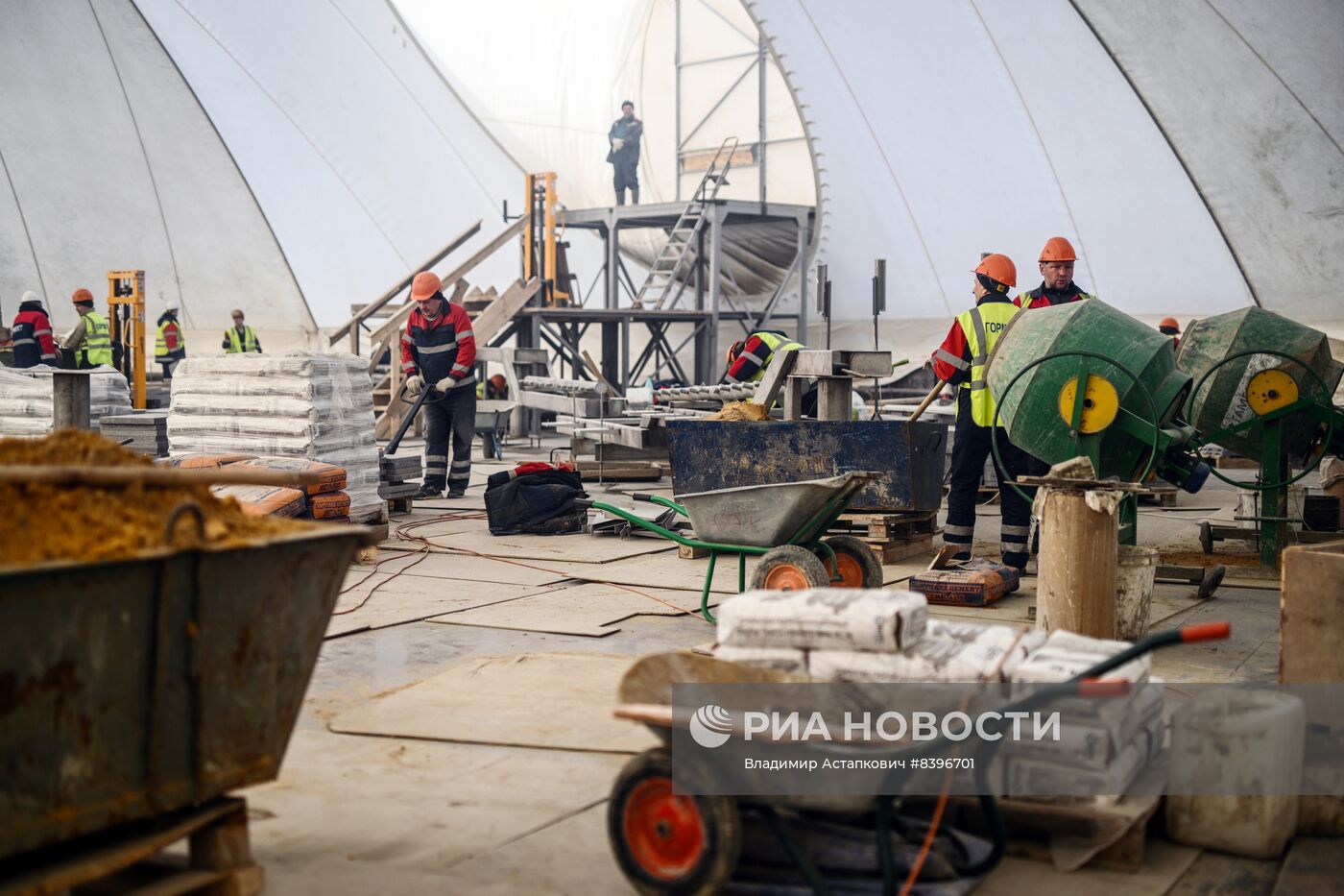 Реконструкция светомузыкального фонтана в музее-заповеднике Царицыно