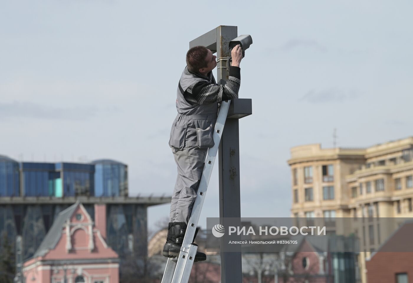 Теплая погода в Москве