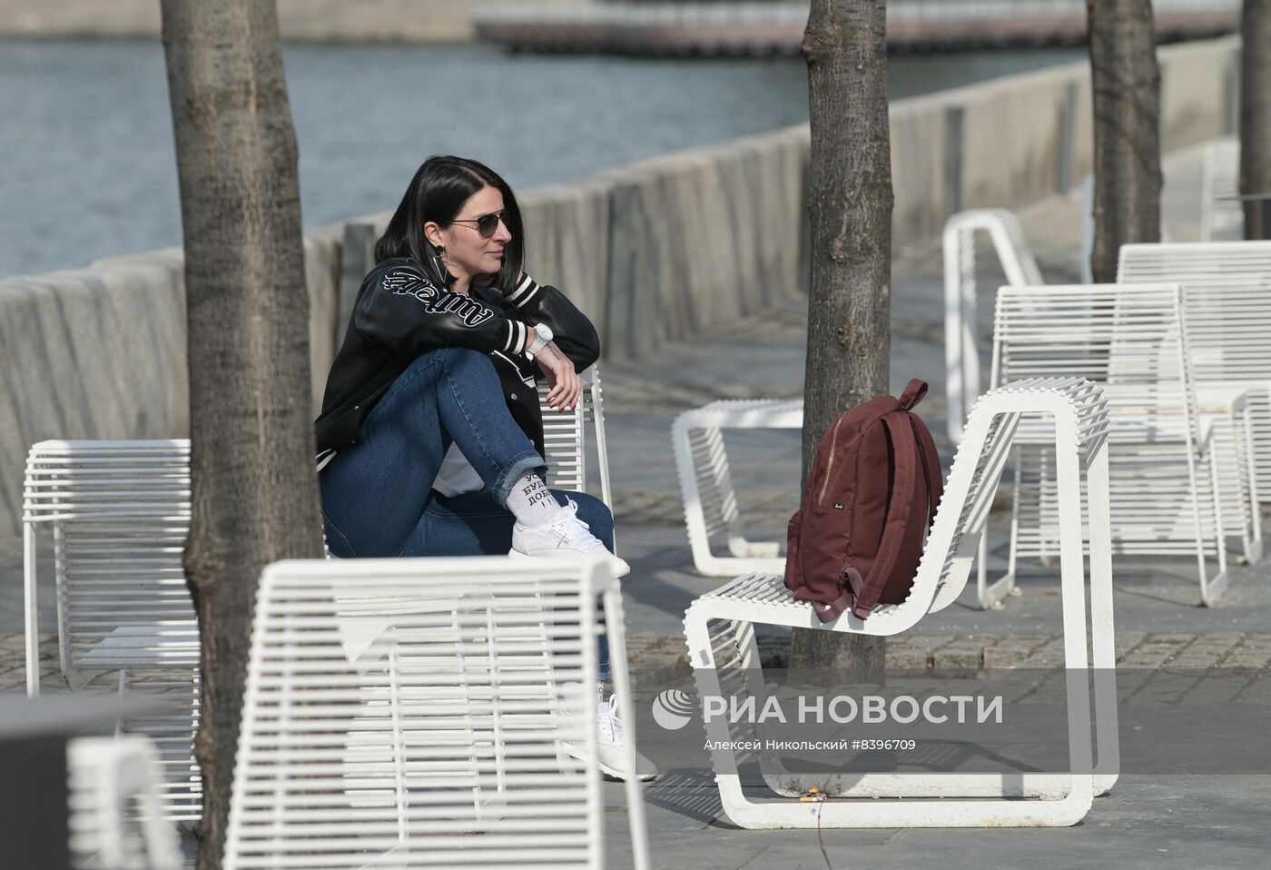 Теплая погода в Москве