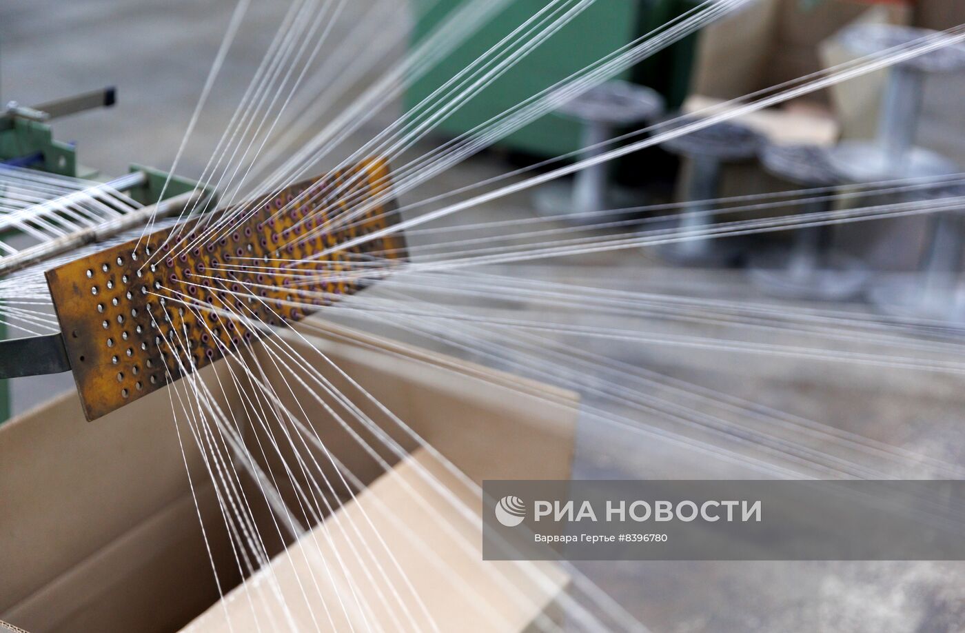 Работа ленто-ткацкой фабрики в Иваново