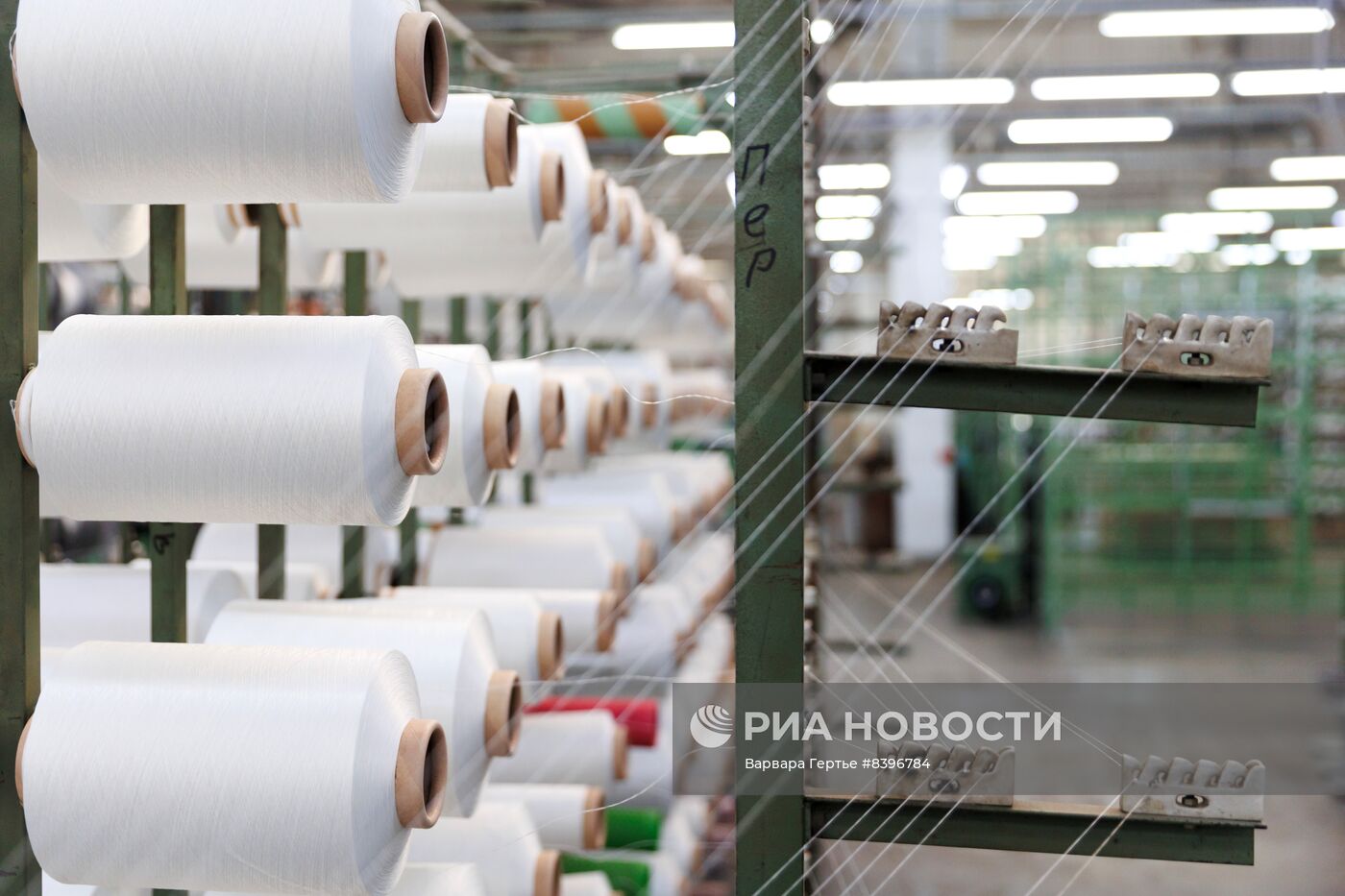 Работа ленто-ткацкой фабрики в Иваново