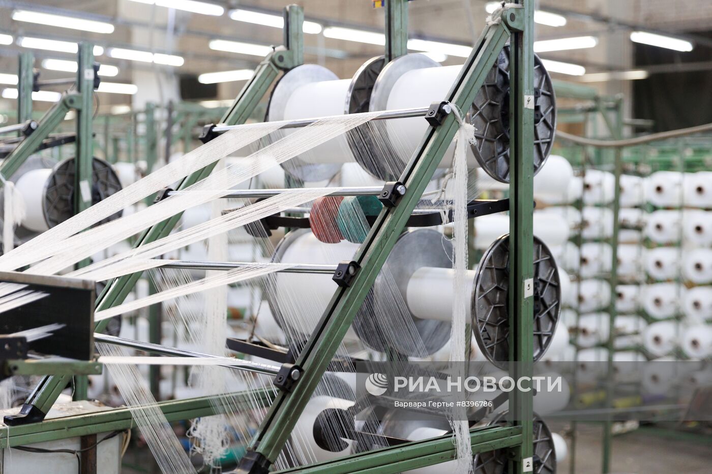 Работа ленто-ткацкой фабрики в Иваново