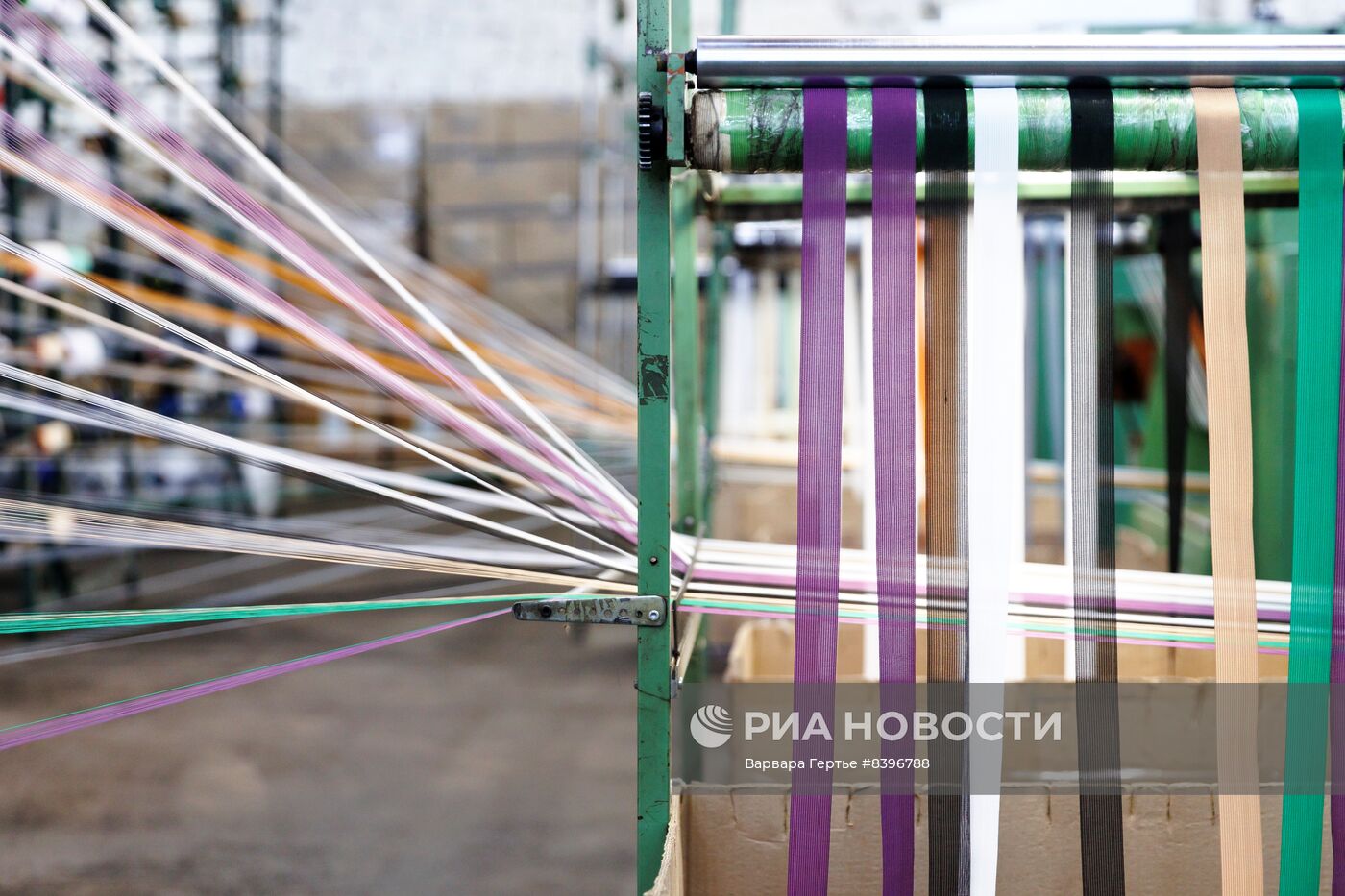 Работа ленто-ткацкой фабрики в Иваново