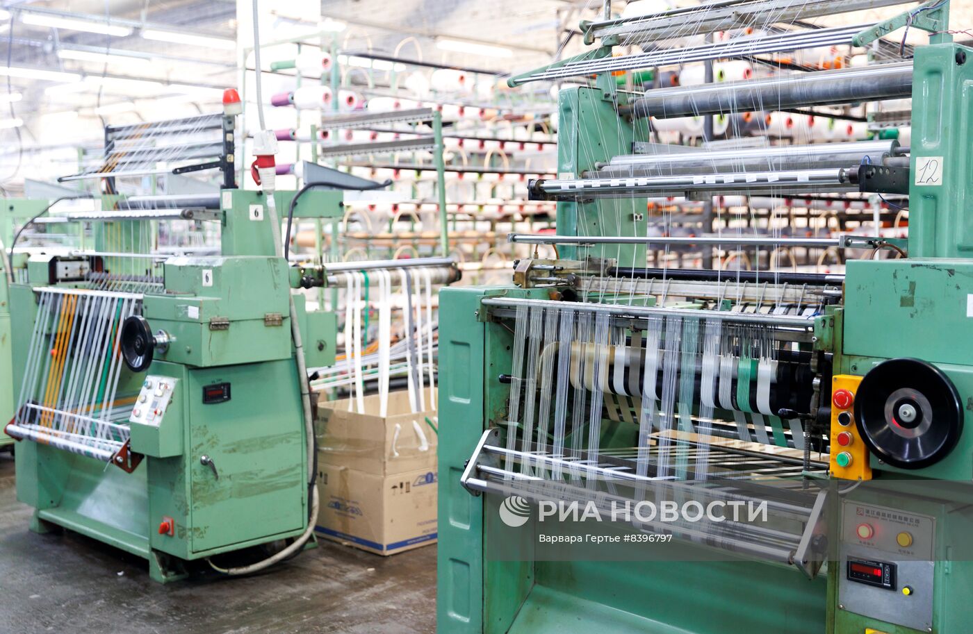 Работа ленто-ткацкой фабрики в Иваново