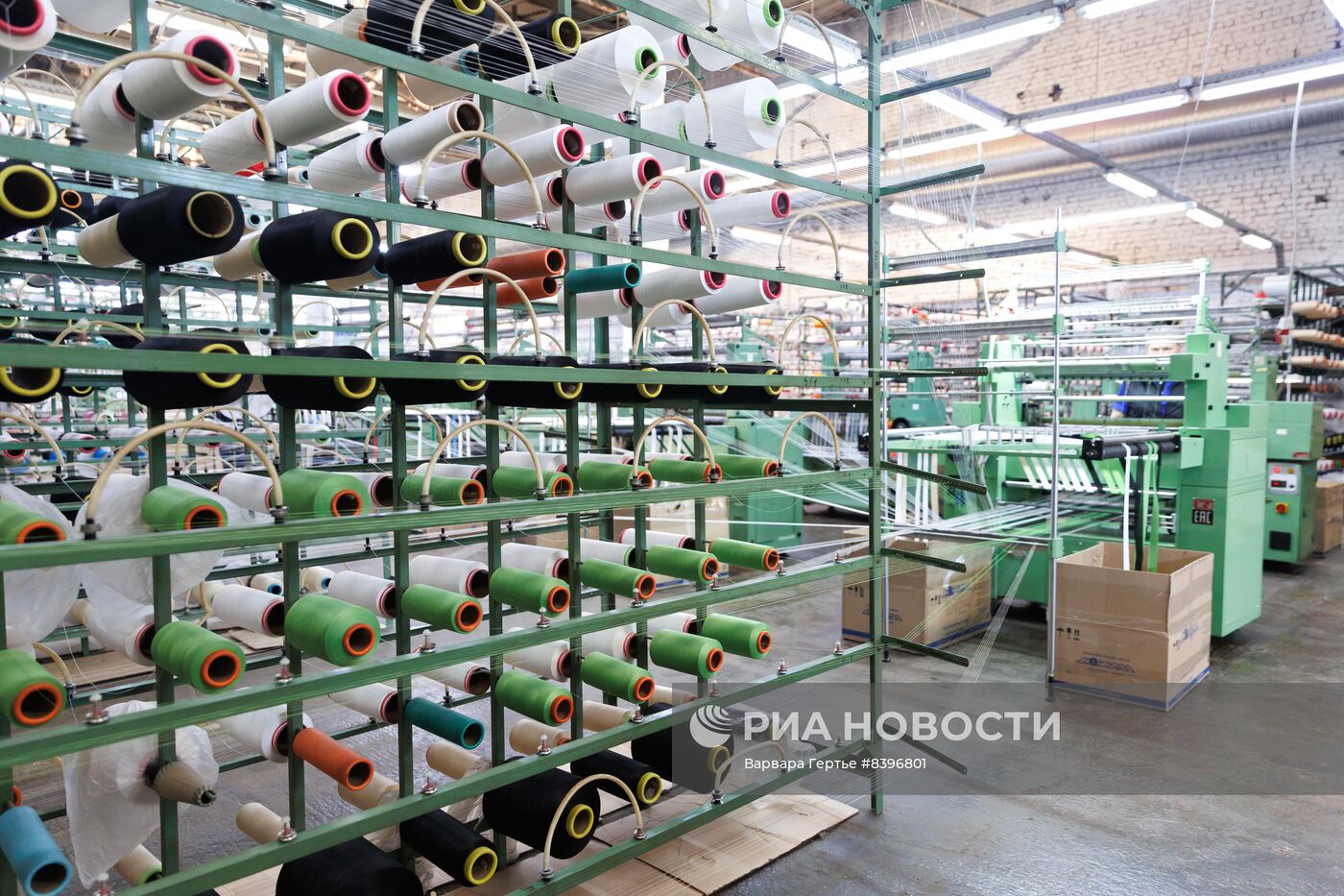 Работа ленто-ткацкой фабрики в Иваново