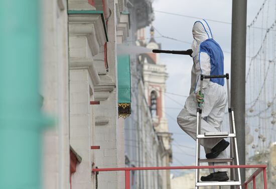 Теплая погода в Москве