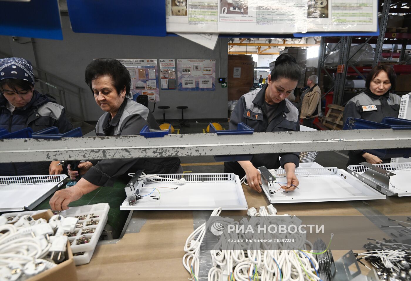 Работа промышленного технопарка "Русклимат ИКСЭл" во Владимирской области