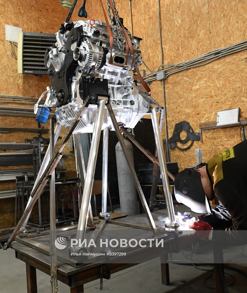 Производство и испытание аэролодок "Аллигатор" в Красноярском крае