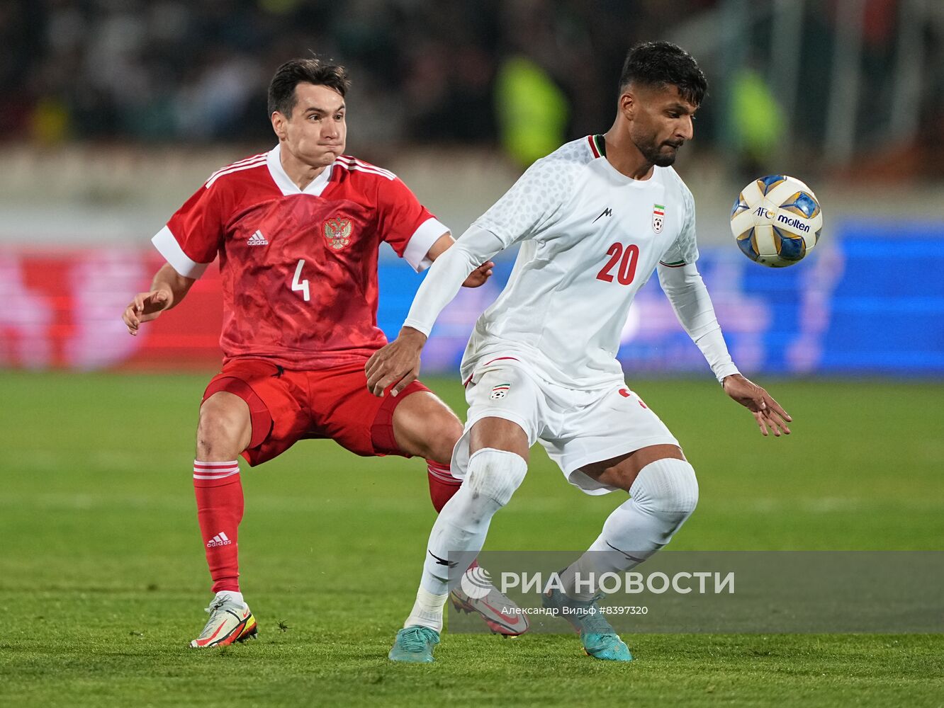 Футбол. Товарищеский матч. Иран - Россия
