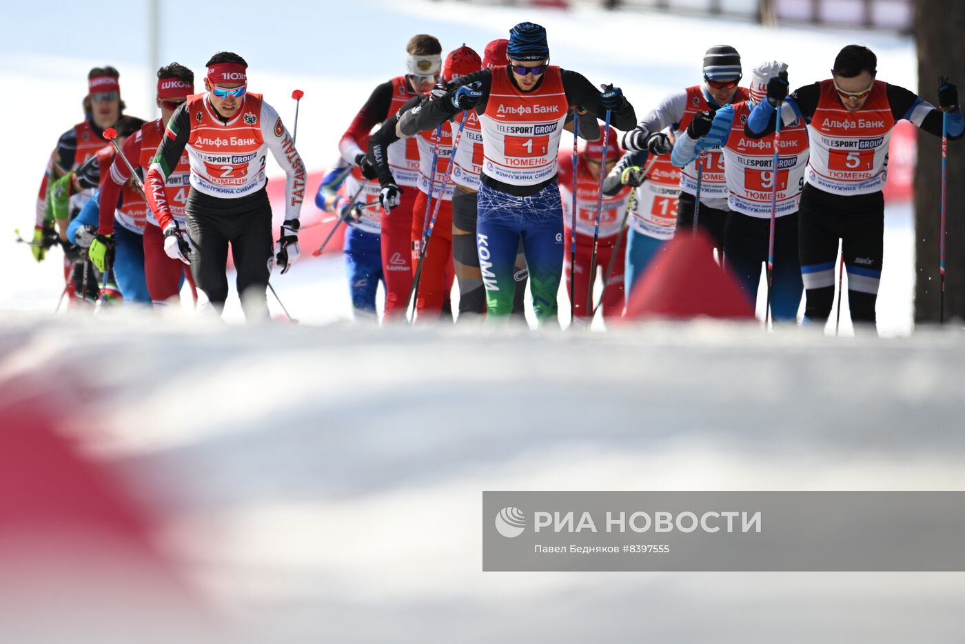 Лыжные гонки. Чемпионат России. Мужчины. Эстафета