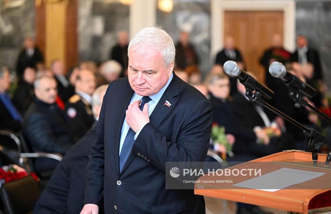 Прощание с Владимиром Чуровым  