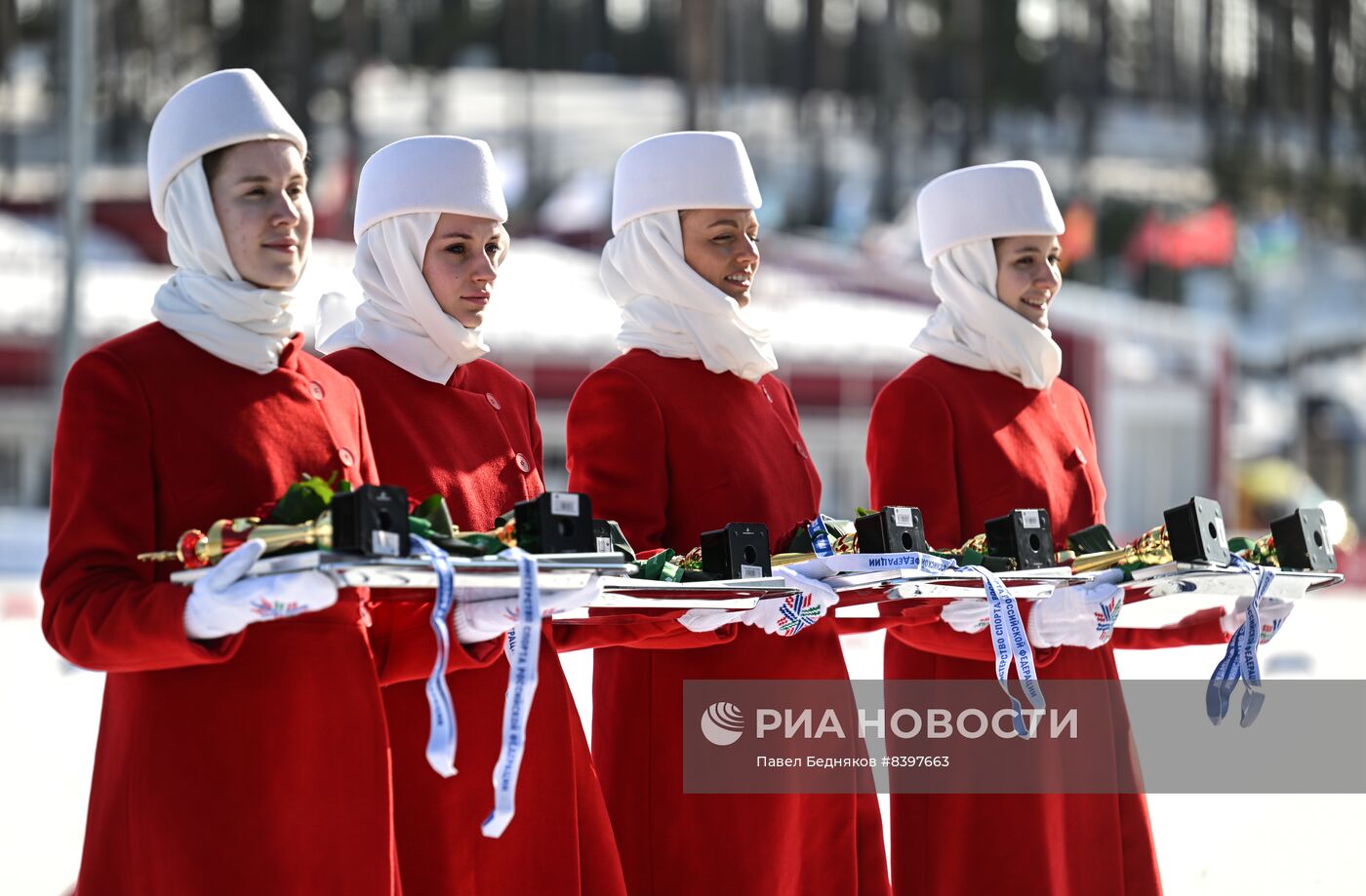 Лыжные гонки. Чемпионат России. Мужчины. Эстафета