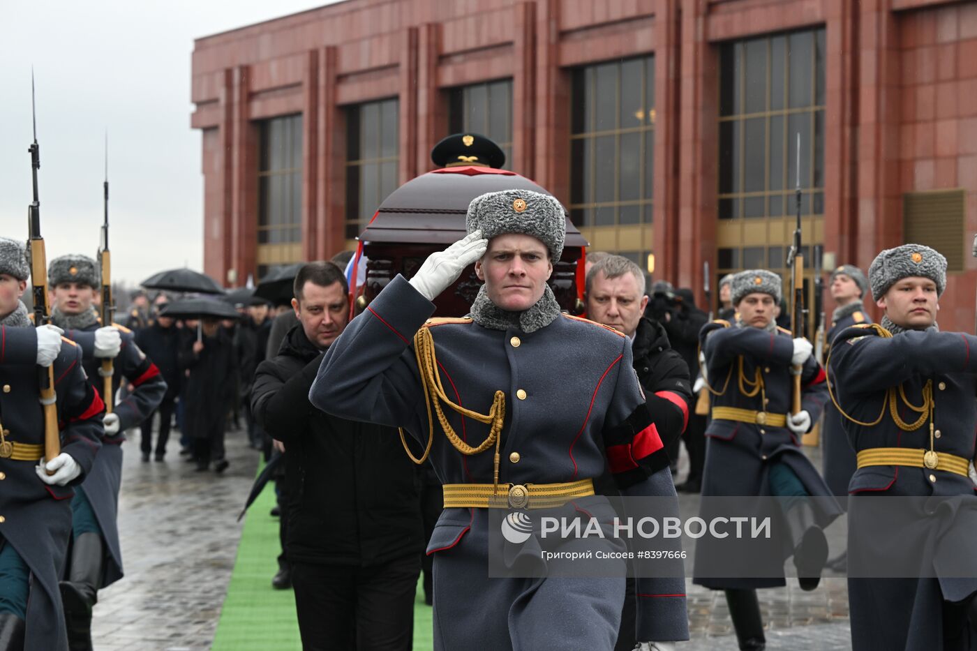 Прощание с Владимиром Чуровым  