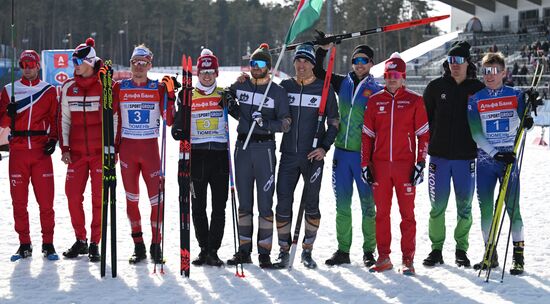 Лыжные гонки. Чемпионат России. Мужчины. Эстафета