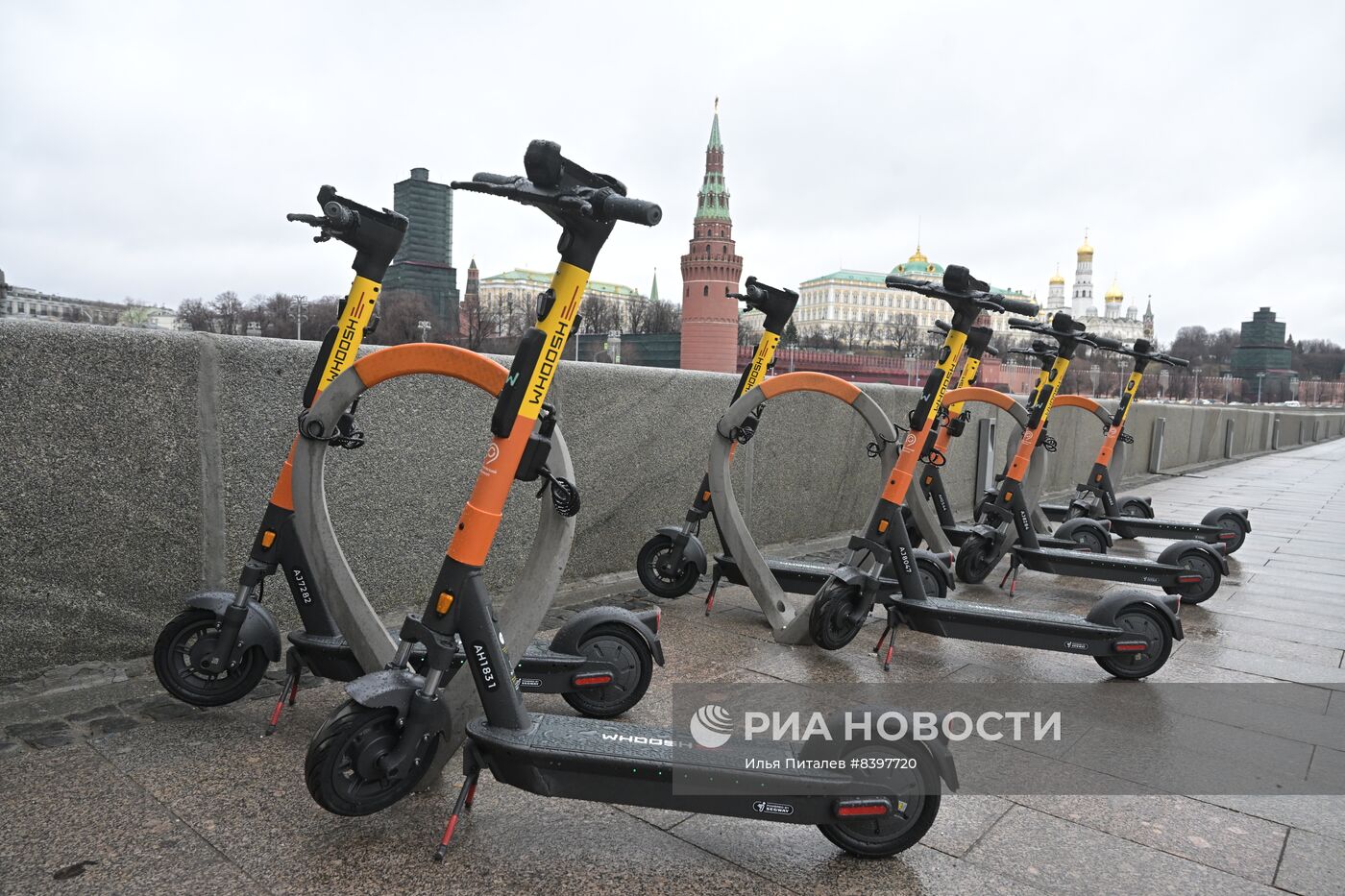 Старт сезона проката электросамокатов  в Москве