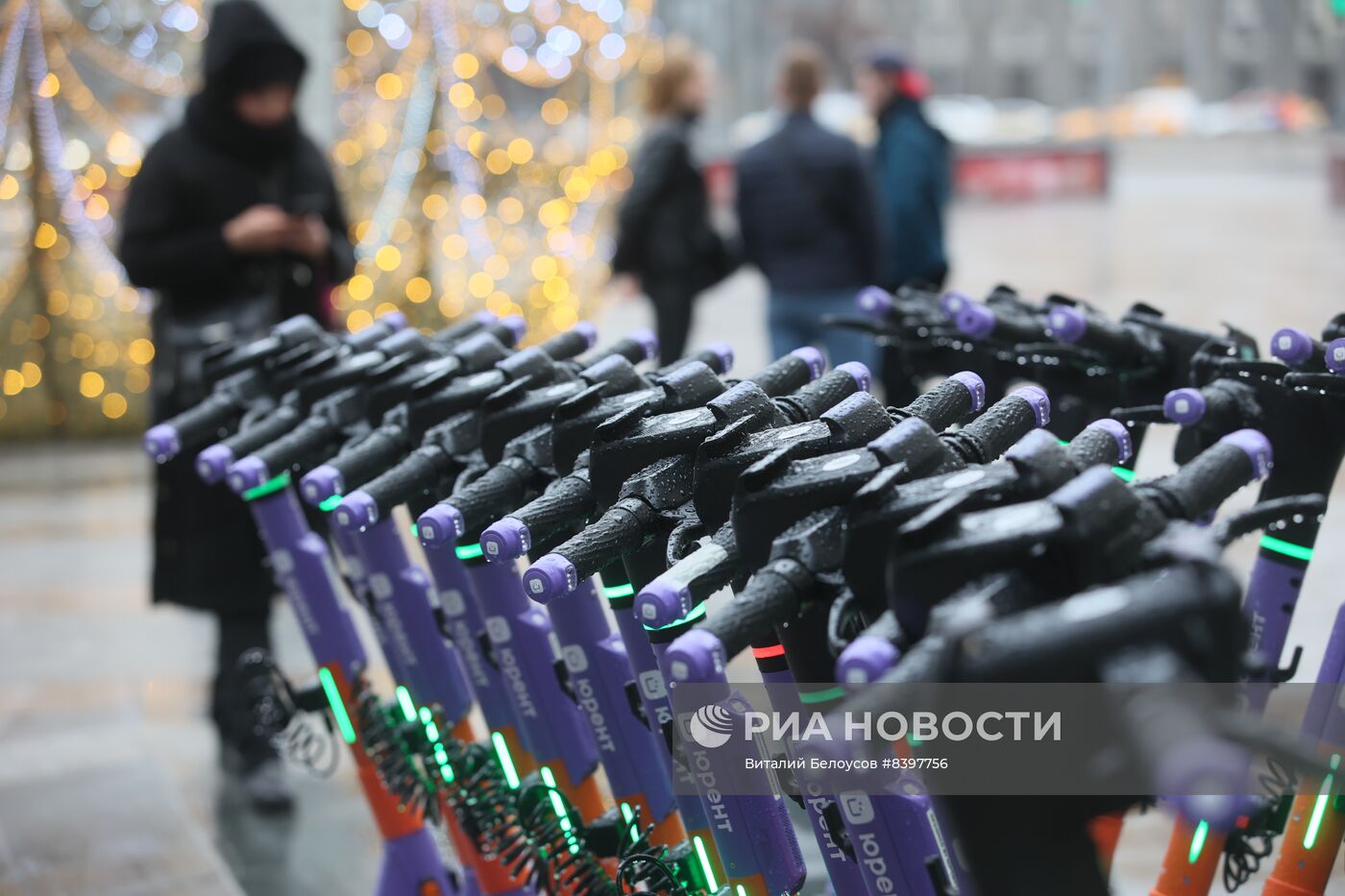 Старт сезона проката электросамокатов  в Москве