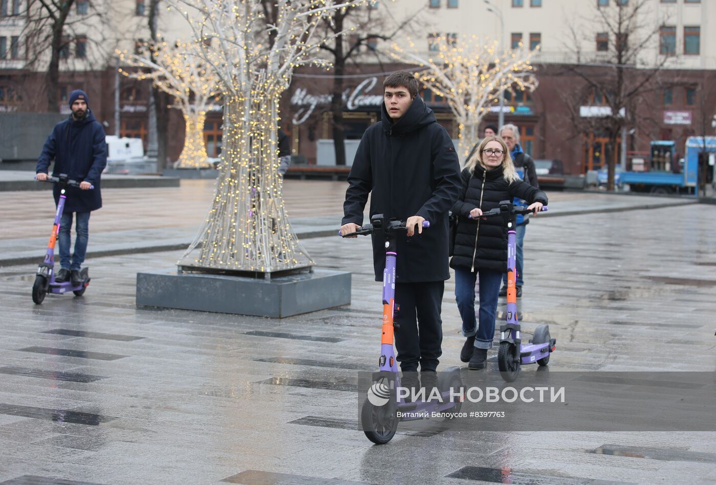 Старт сезона проката электросамокатов  в Москве