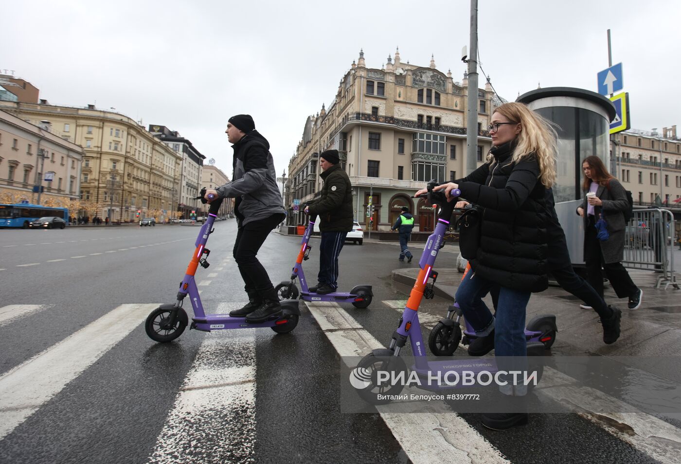 Старт сезона проката электросамокатов  в Москве