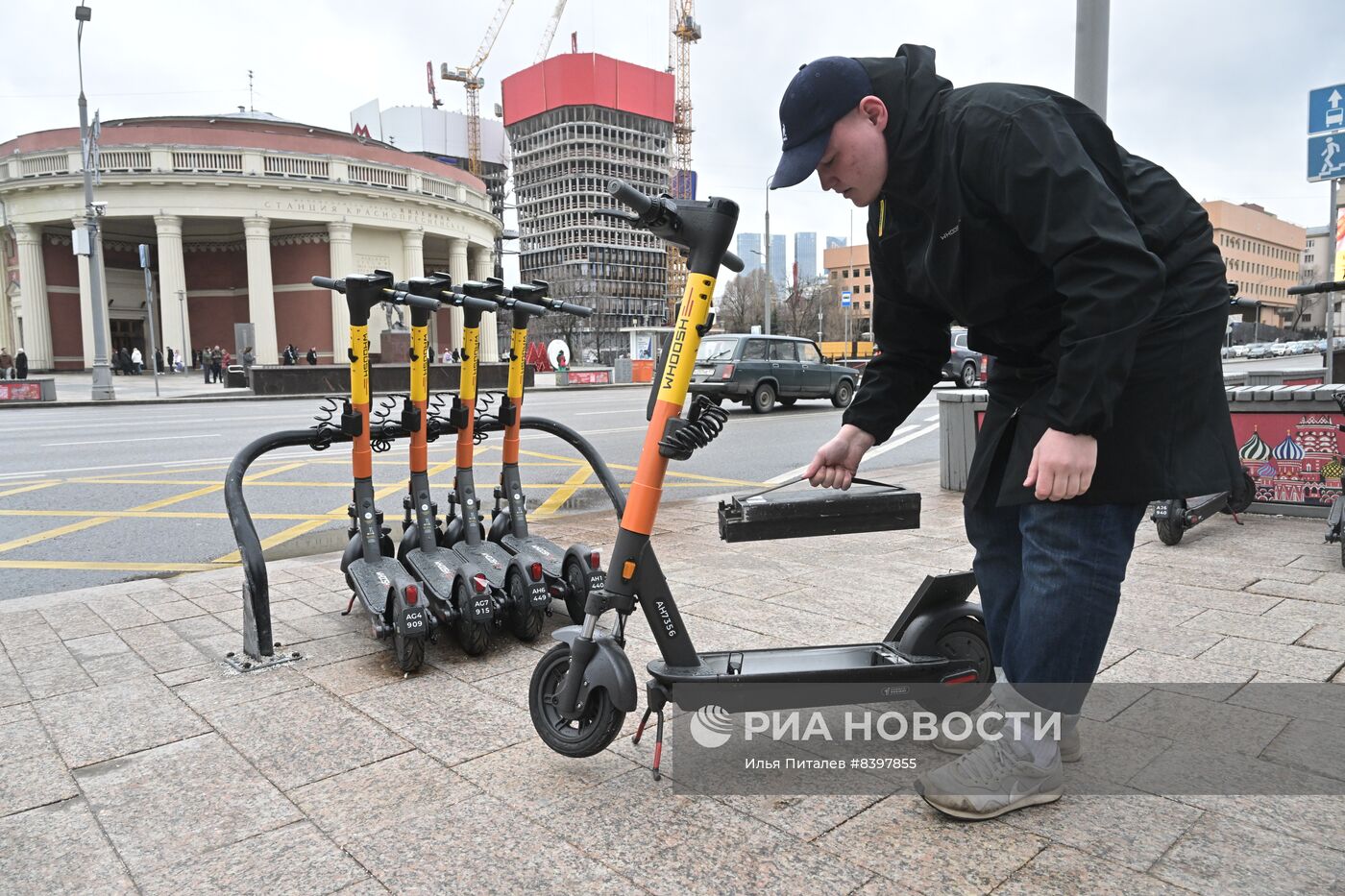 Старт сезона проката электросамокатов  в Москве