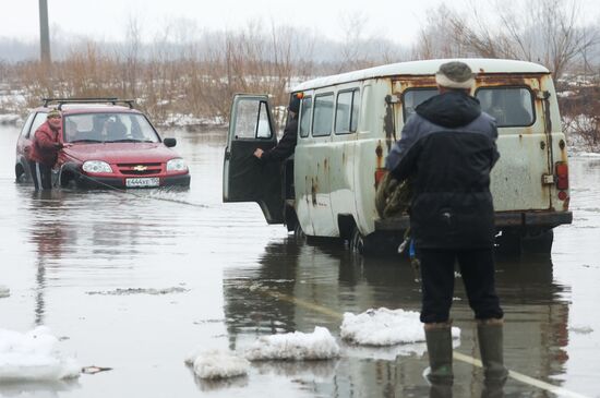 Паводки в Московской области