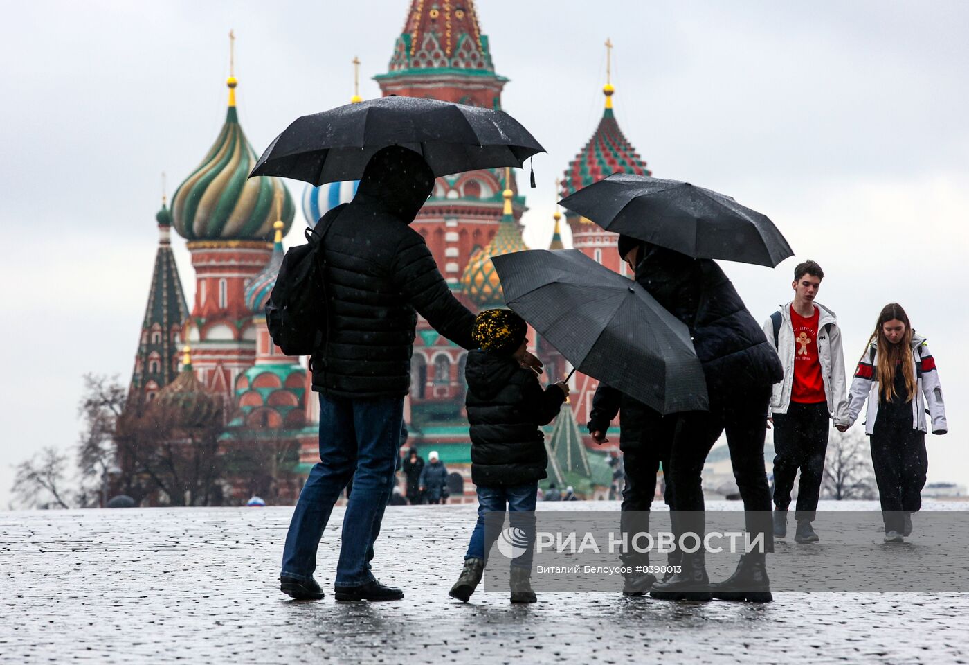 Дождь в Москве