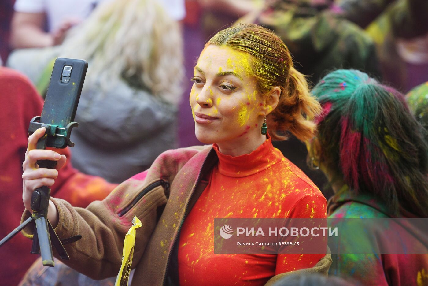 15-й фестиваль Холи Мела в Москве