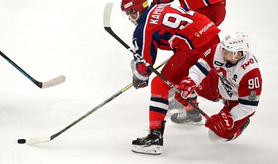 Хоккей. КХЛ. Матч ЦСКА - "Локомотив"