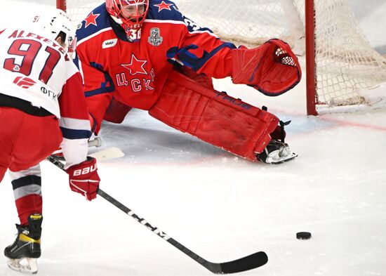 Хоккей. КХЛ. Матч ЦСКА - "Локомотив"