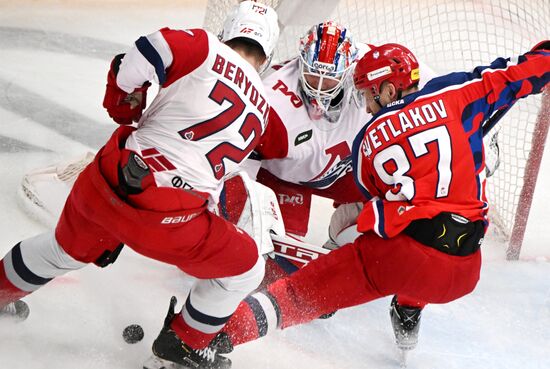 Хоккей. КХЛ. Матч ЦСКА - "Локомотив"