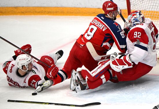 Хоккей. КХЛ. Матч ЦСКА - "Локомотив"