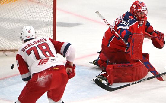 Хоккей. КХЛ. Матч ЦСКА - "Локомотив"