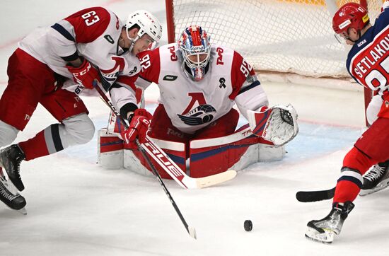 Хоккей. КХЛ. Матч ЦСКА - "Локомотив"