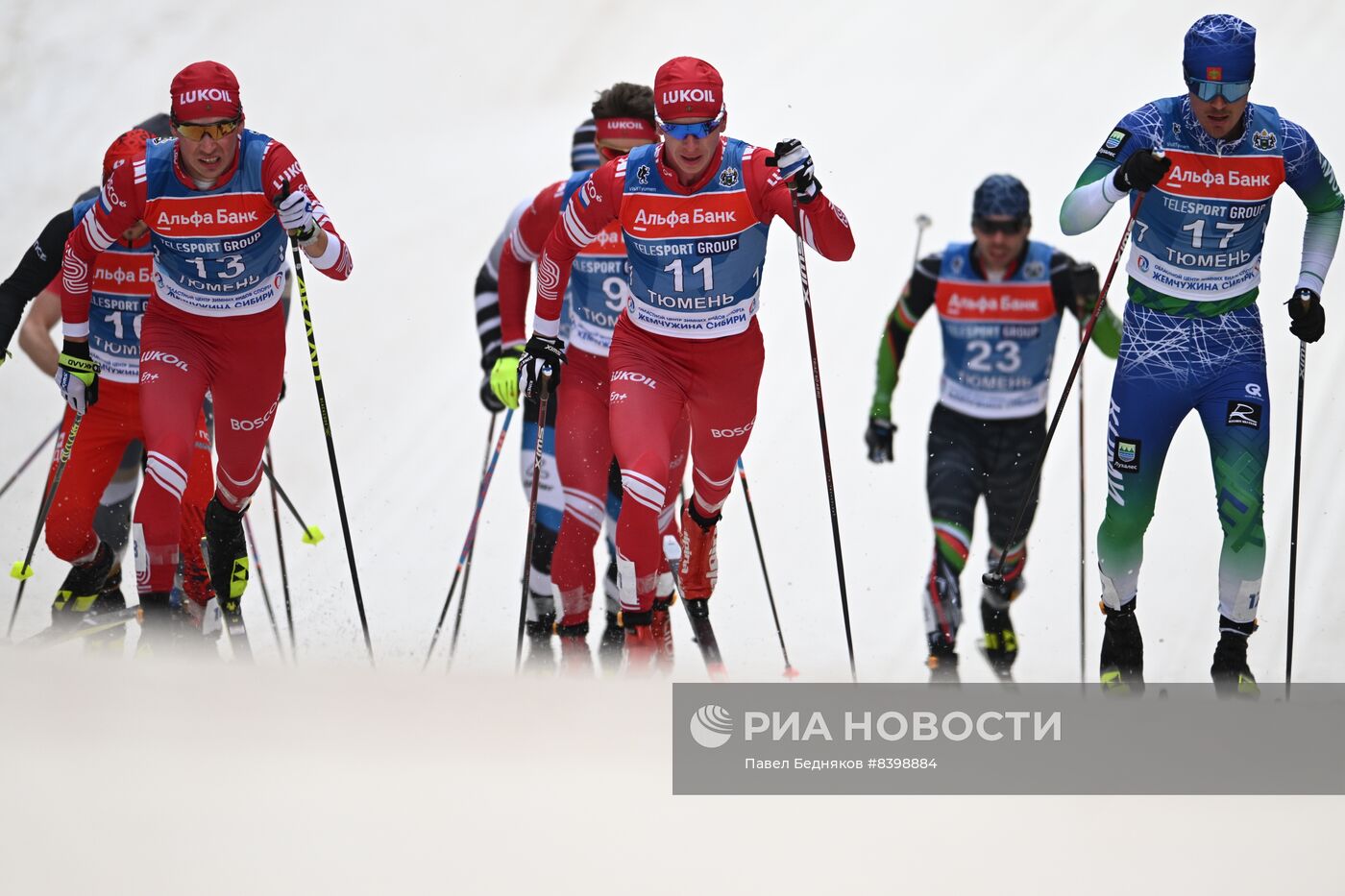 Лыжные гонки. Чемпионат России. Мужчины. Масс-старт