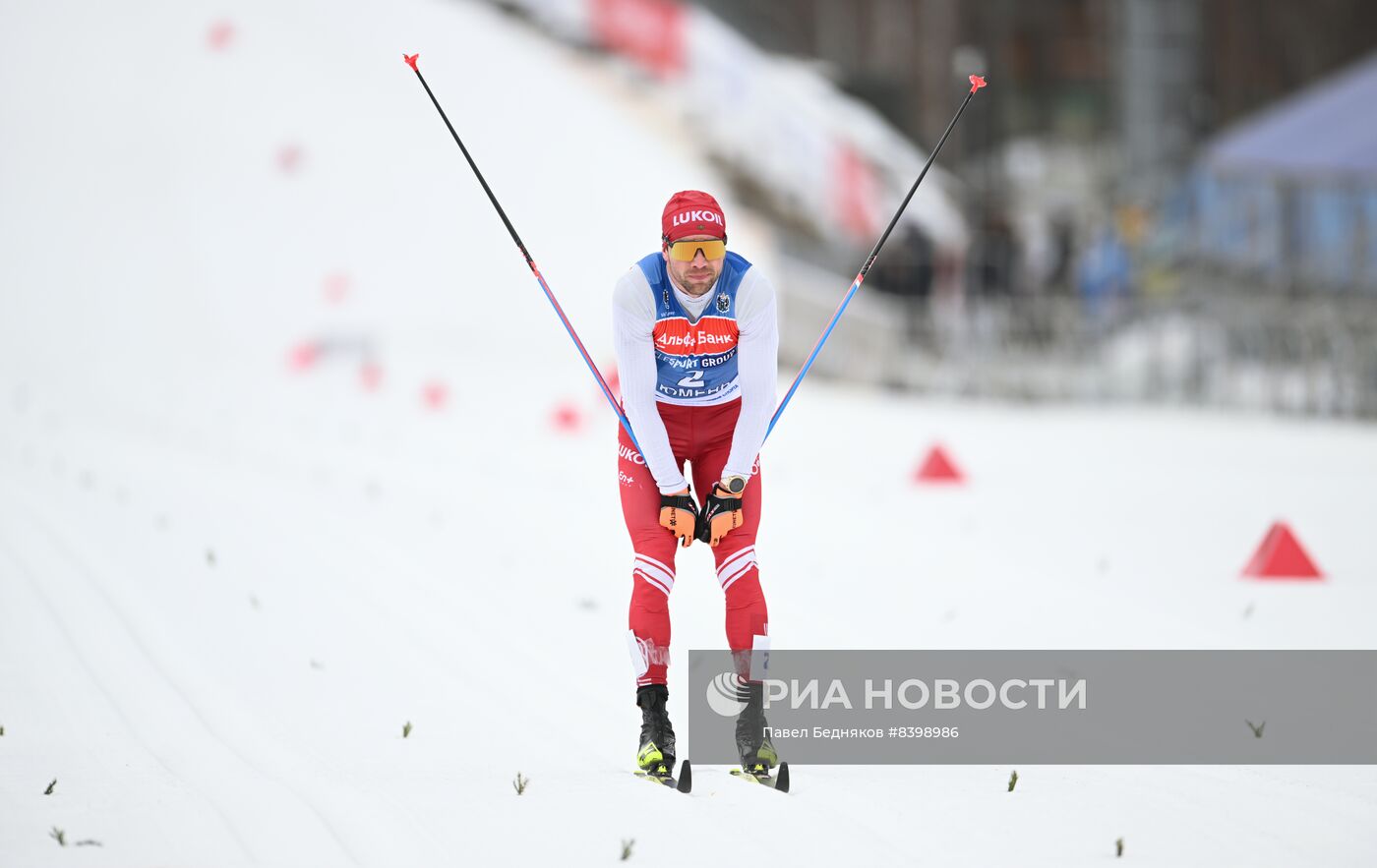 Лыжные гонки. Чемпионат России. Мужчины. Масс-старт