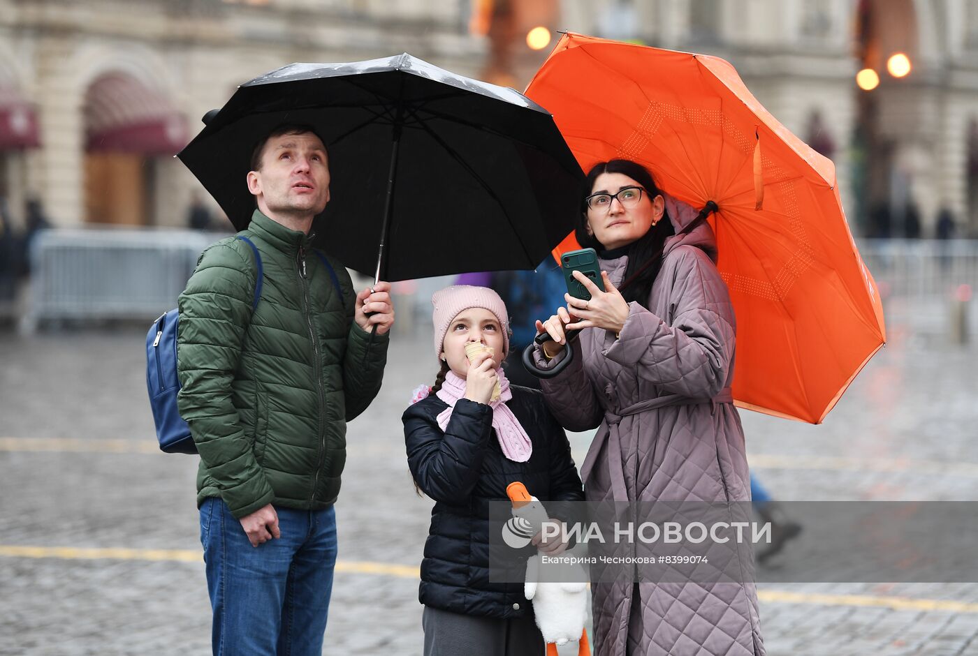 Дождь в Москве