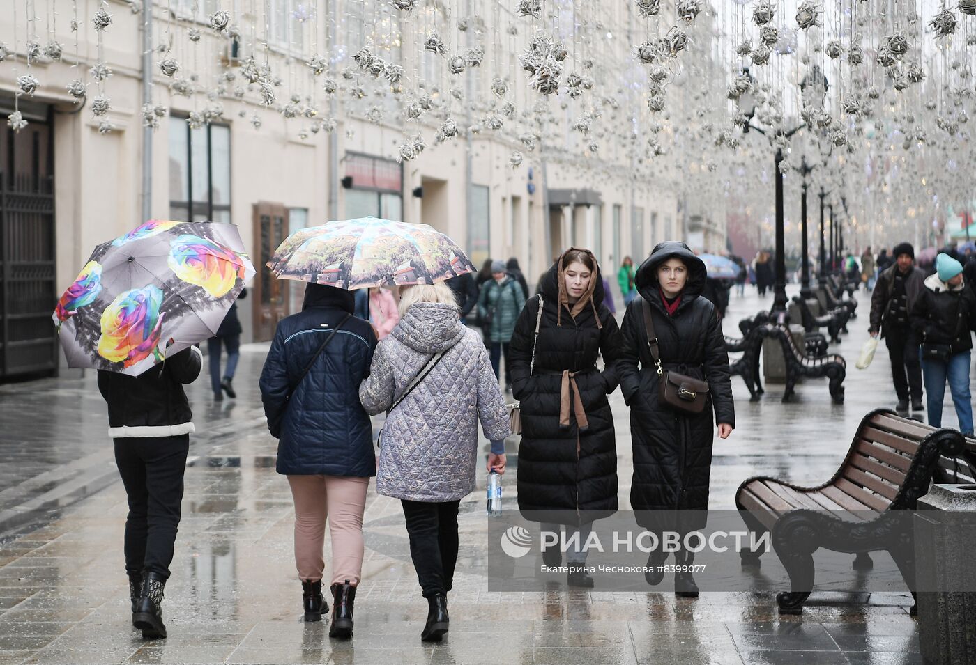 Дождь в Москве