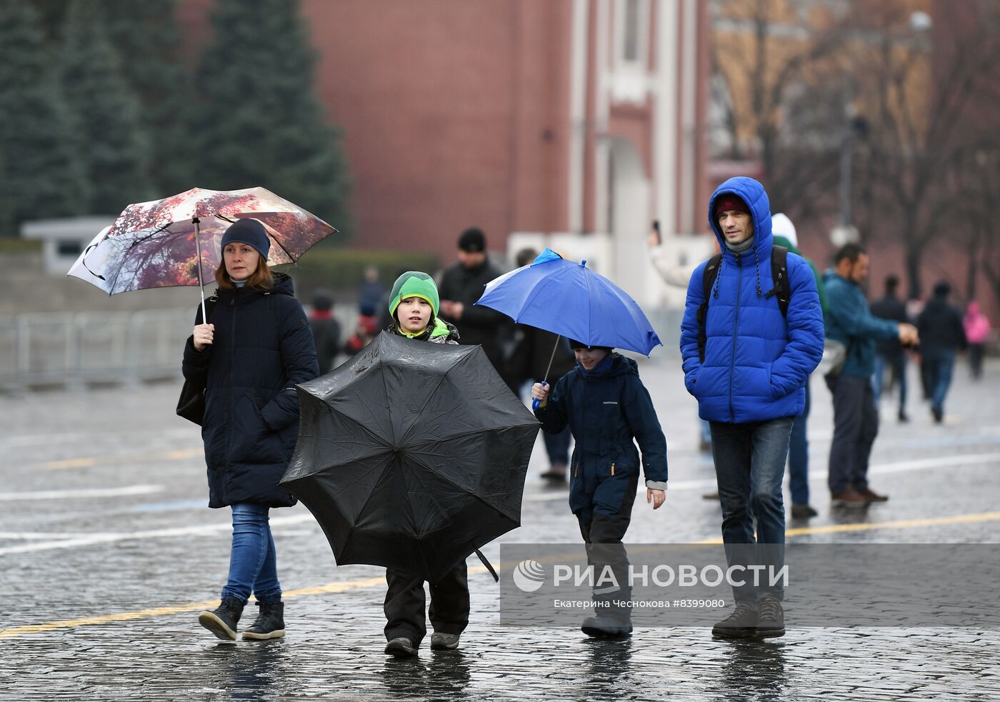 Дождь в Москве