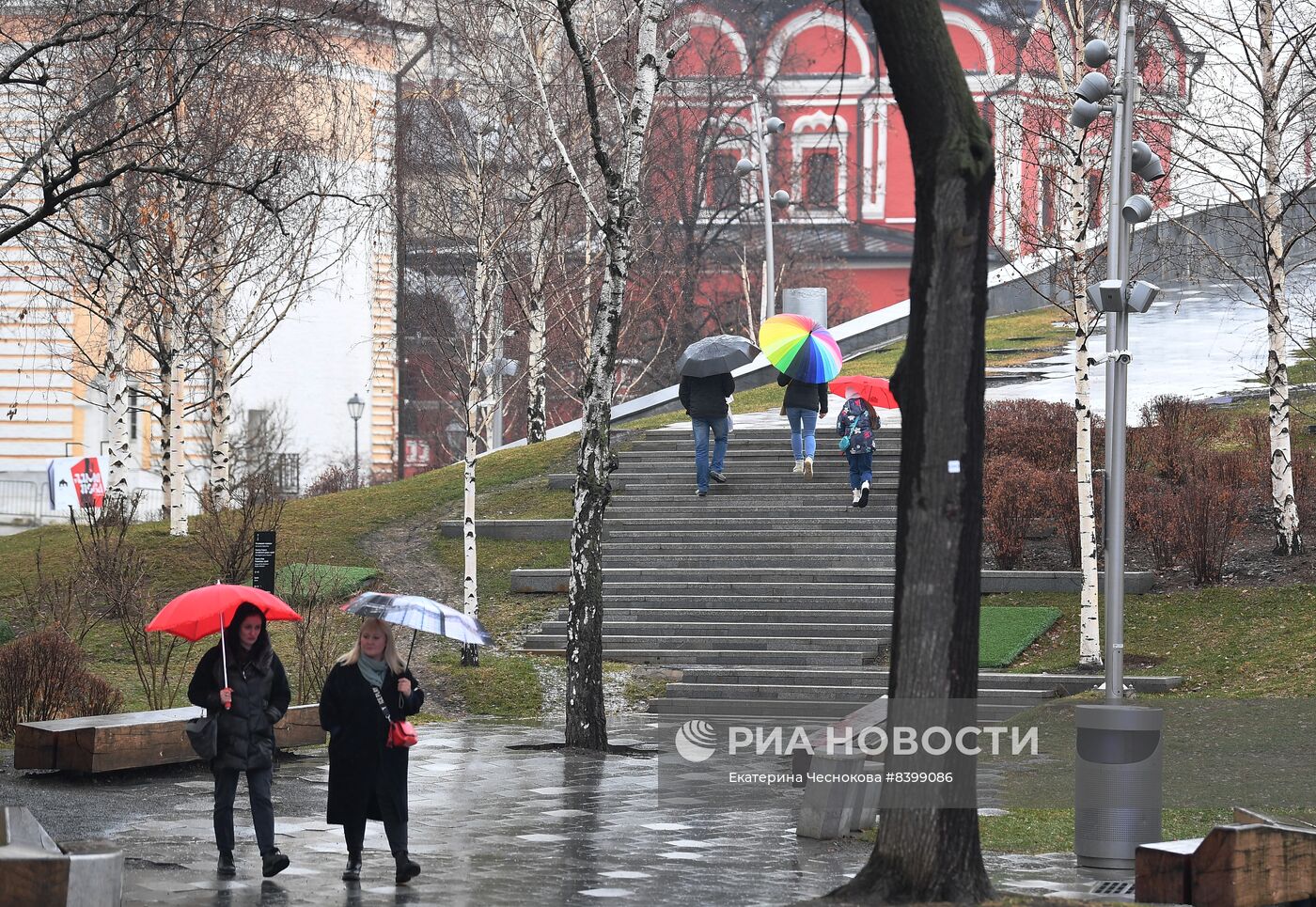 Дождь в Москве