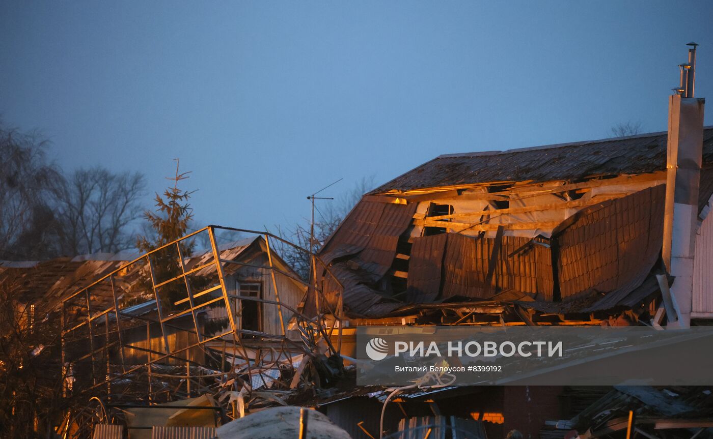 Взрыв произошел в Киреевске Тульской области