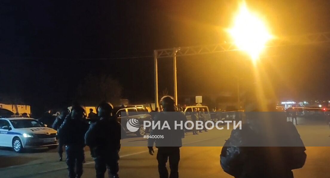 Обстрел полицейского участка в Ингушетии