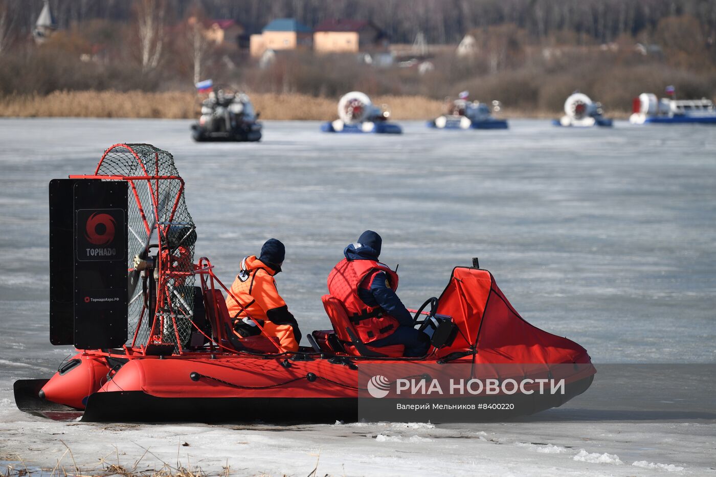 Учения по предупреждению и ликвидации последствий паводков