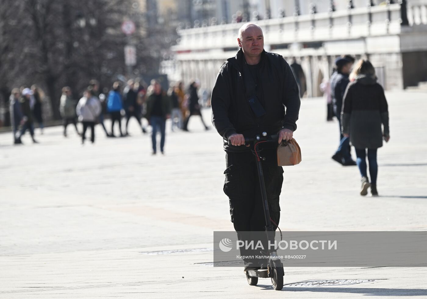 Весна в Москве