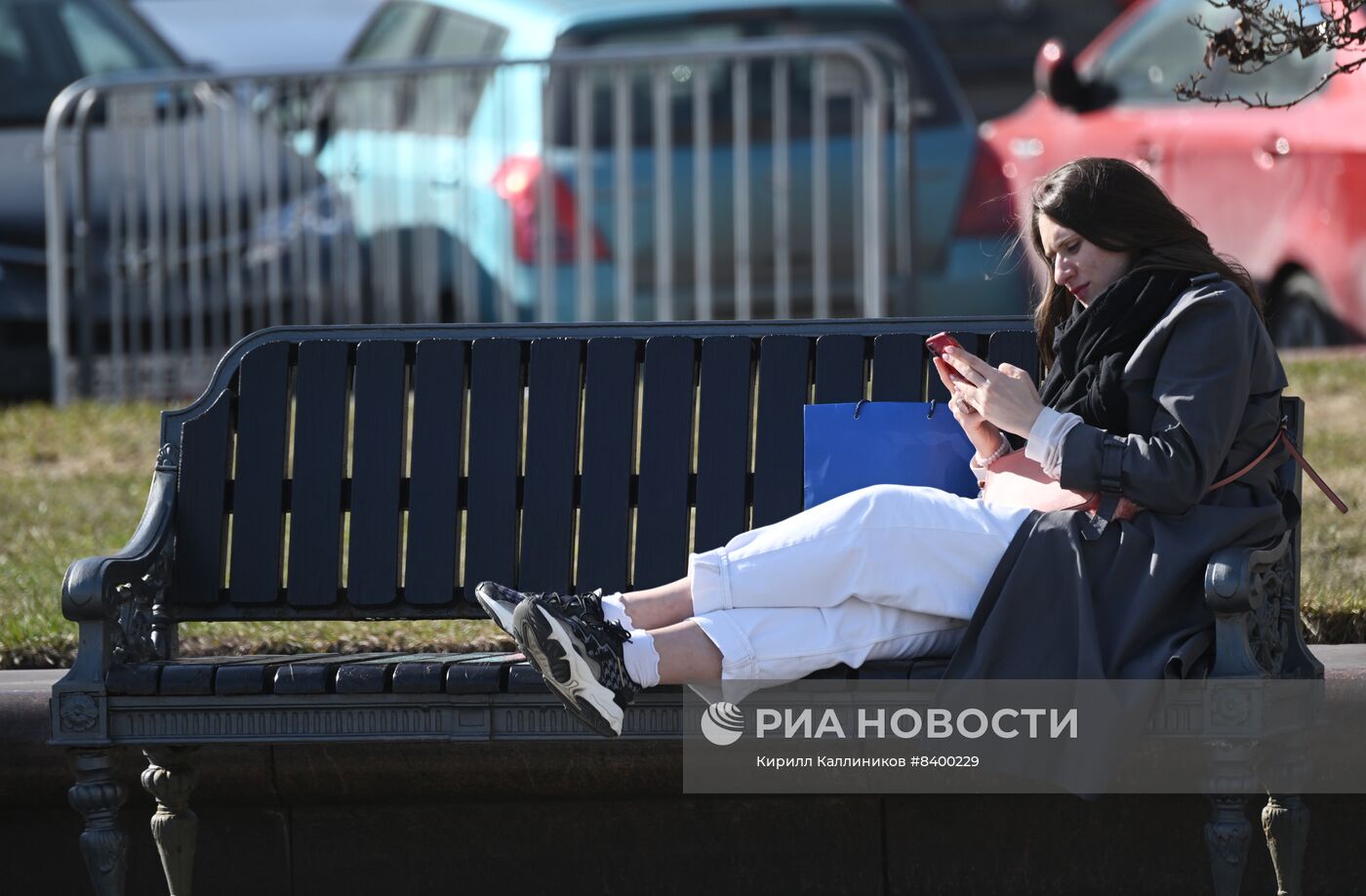 Весна в Москве