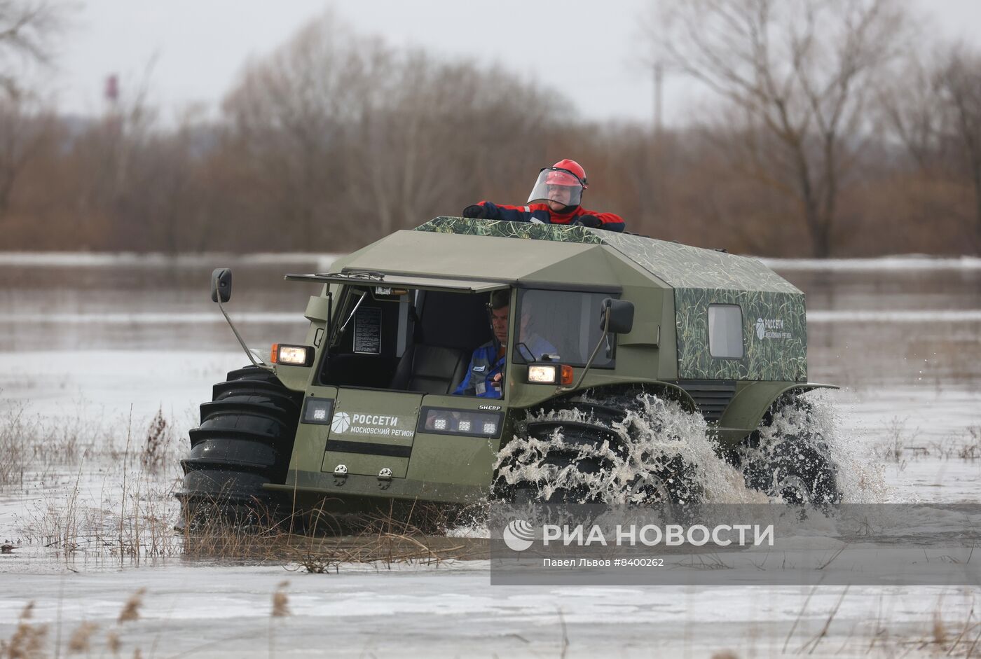 Учения по предупреждению и ликвидации последствий паводков