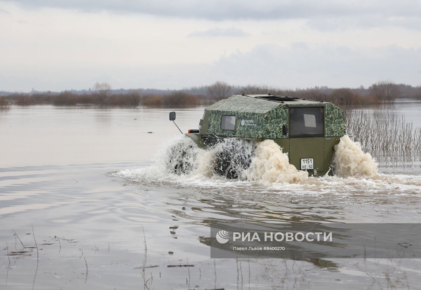 Учения по предупреждению и ликвидации последствий паводков