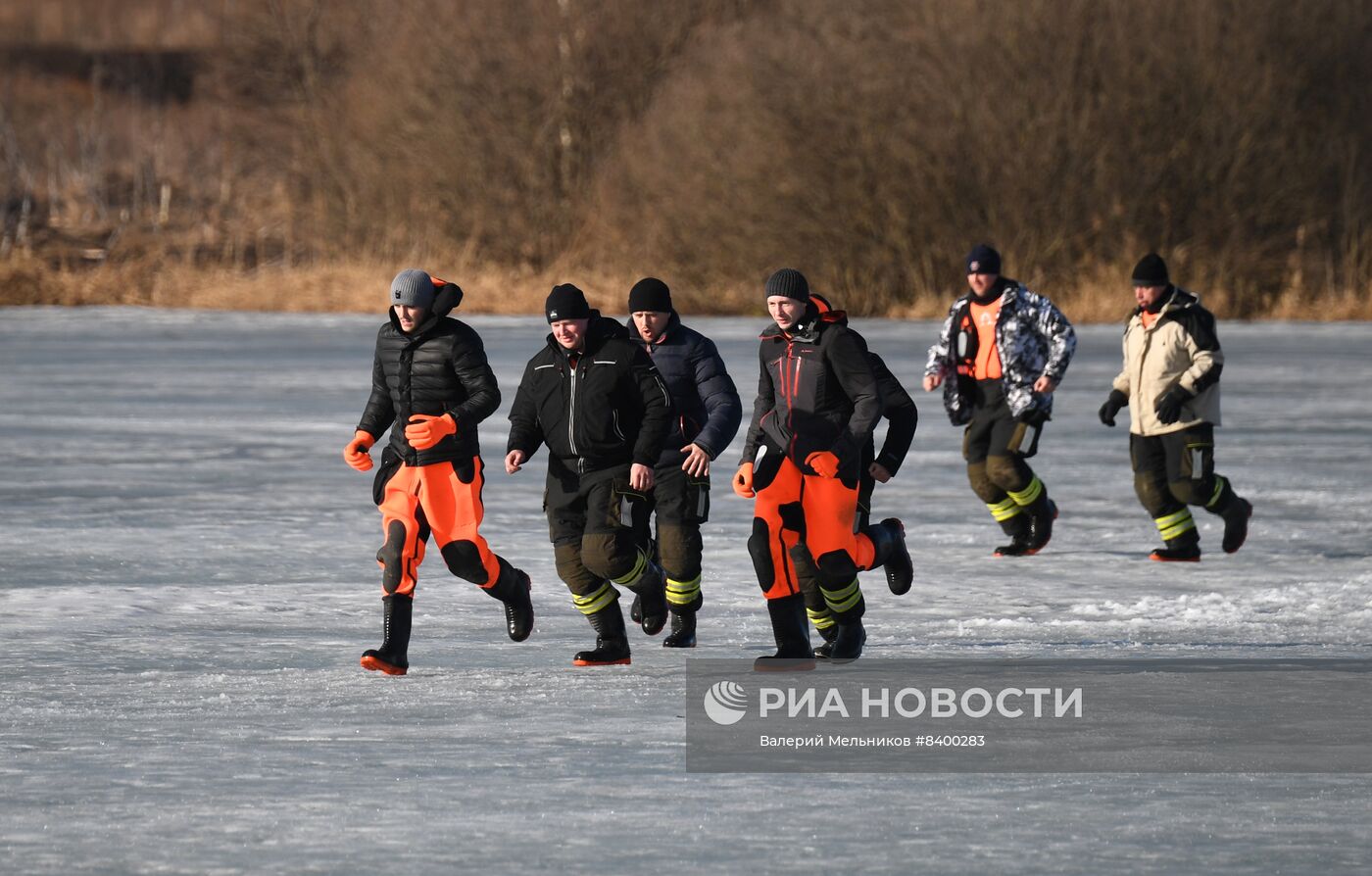 Учения по предупреждению и ликвидации последствий паводков