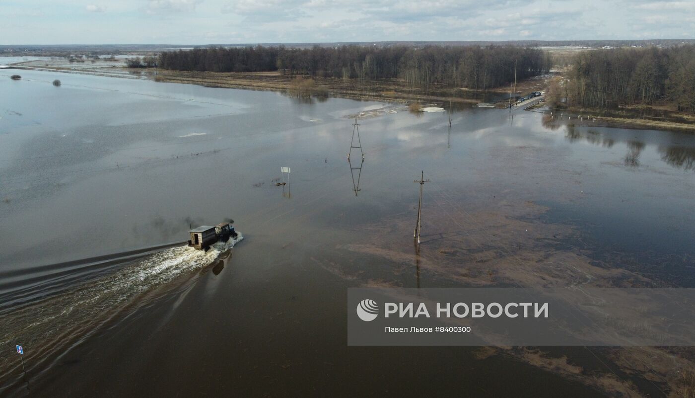 Паводки в Московской области