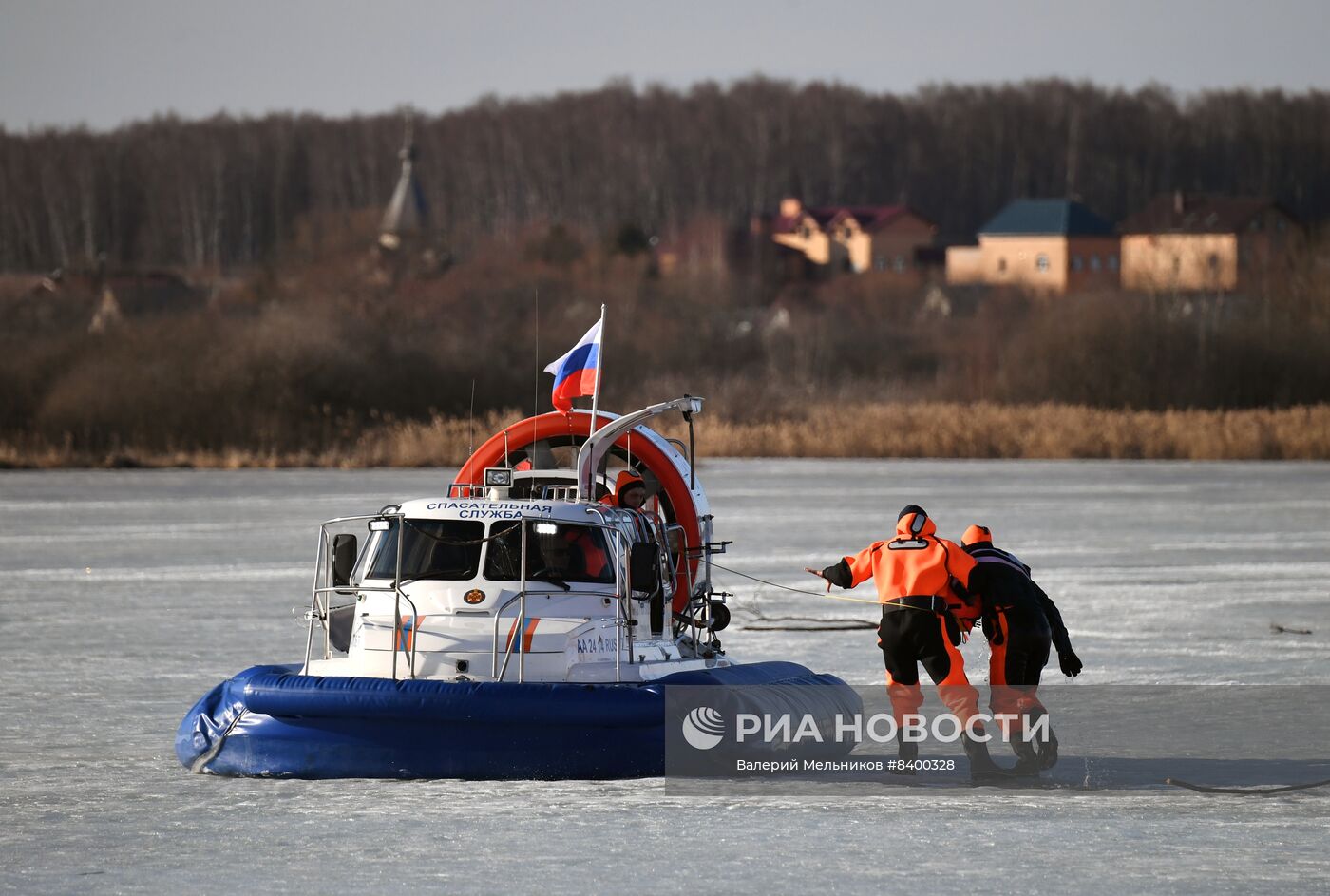 Учения по предупреждению и ликвидации последствий паводков